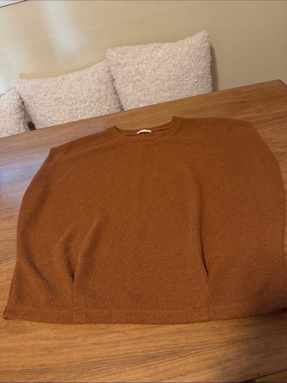 Slightly cropped Anthropologie sweater